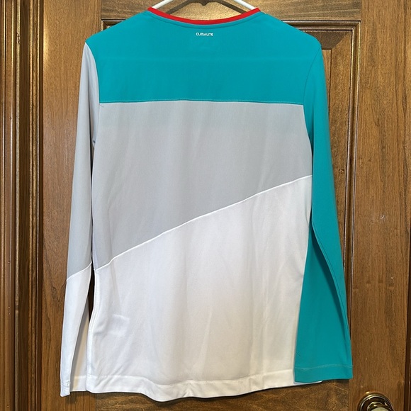 Men’s Colorblock Adidas Running Shirt - Picture 2 of 2